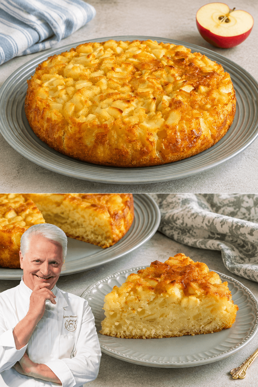 Torta di mele di Iginio Massari