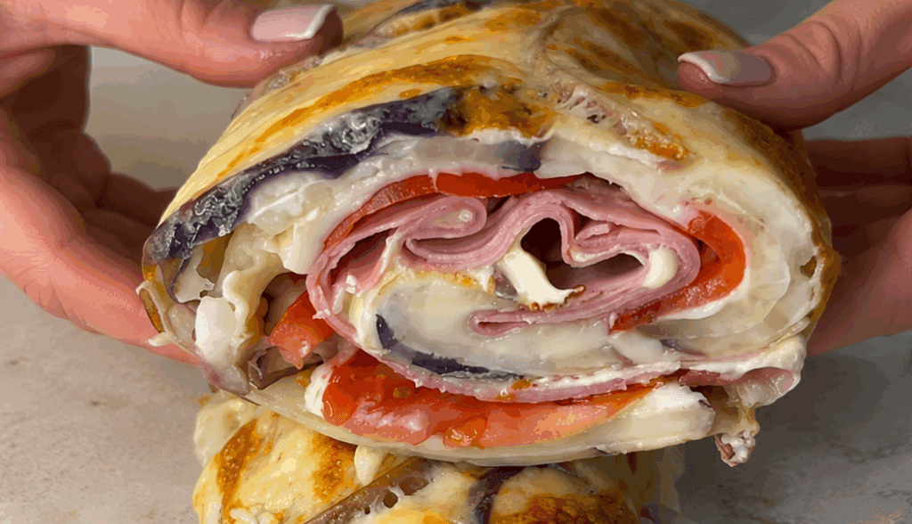 Melanzane, prosciutto cotto e scamorza: arrotoli tutto e viene un secondo piatto super filante, è la mia ricetta furba che piace a tutta la famiglia!