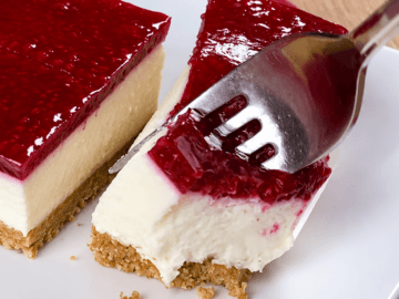 Cheesecake ai lamponi