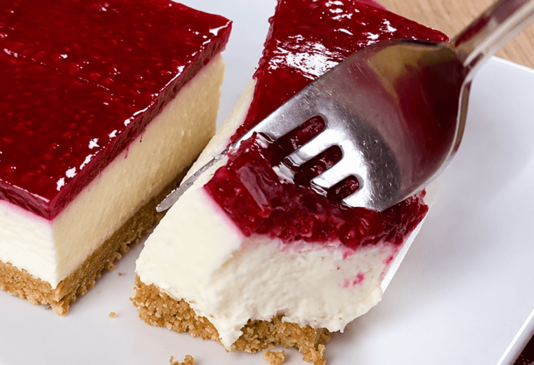 Cheesecake ai lamponi