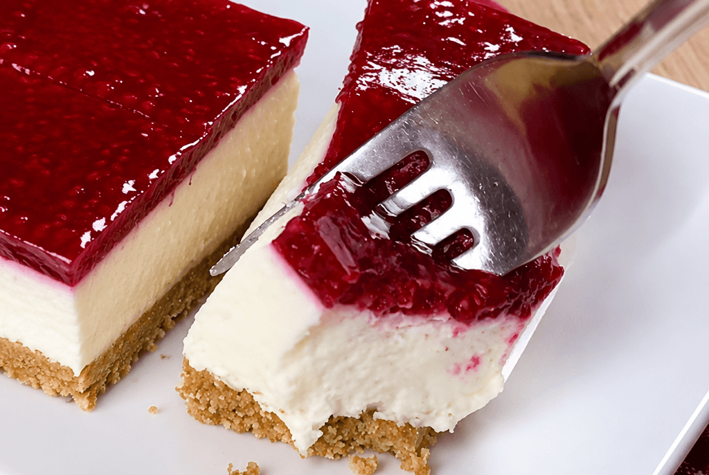 Cheesecake ai lamponi