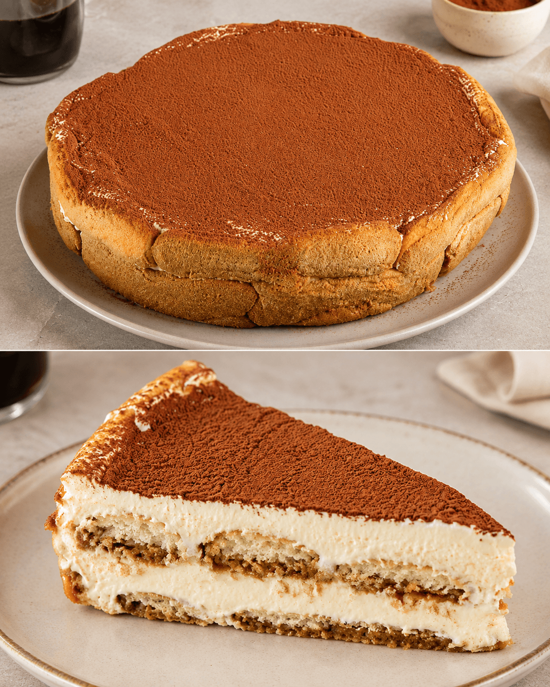 Torta fredda al caffé