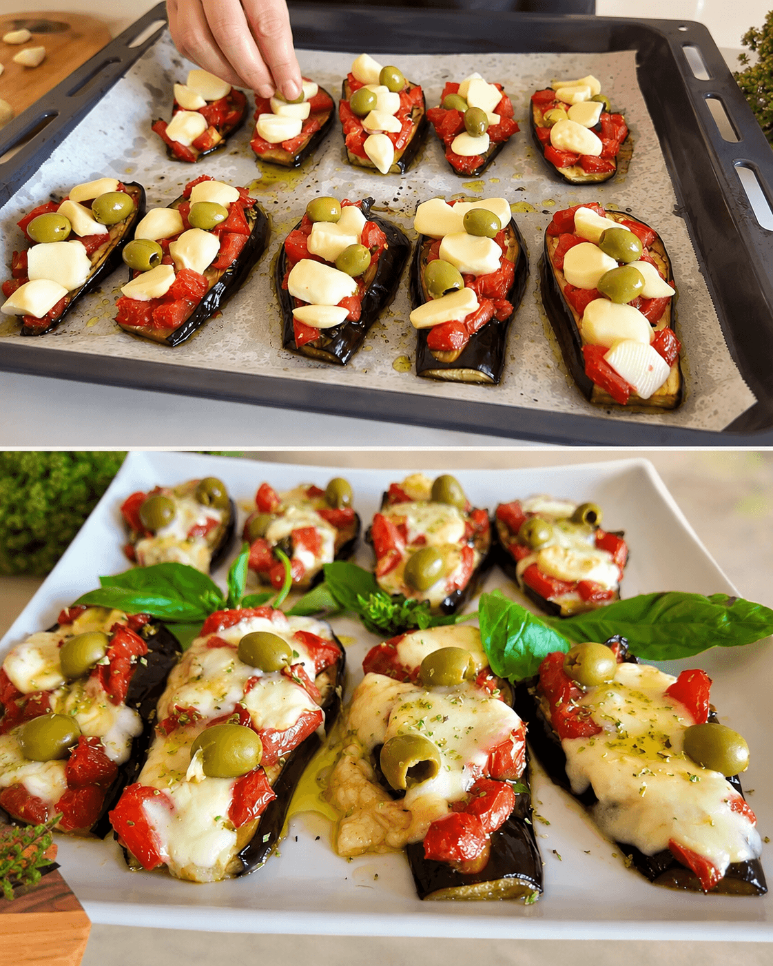 Melanzane intecchiate