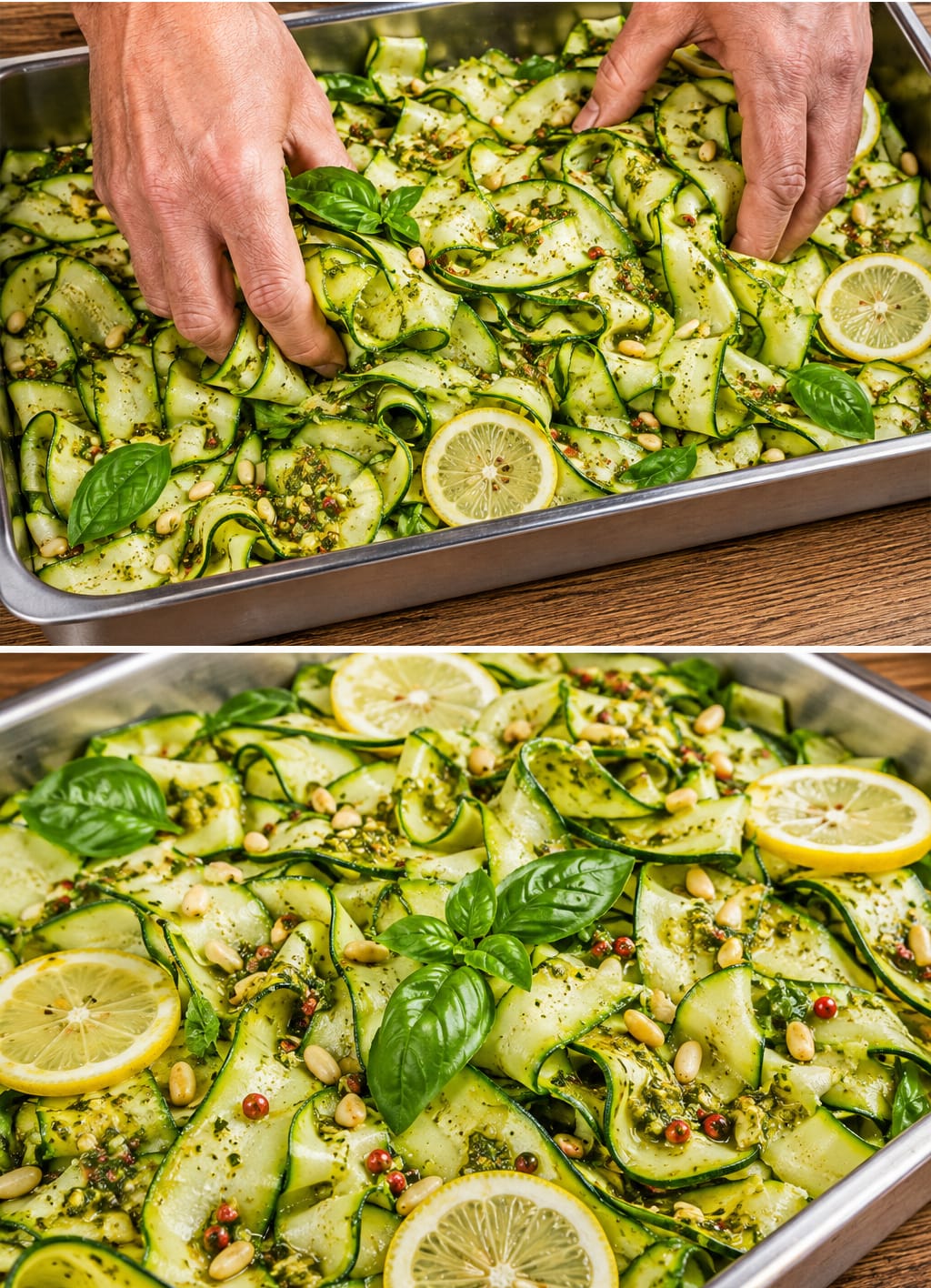 Carpaccio di zucchine