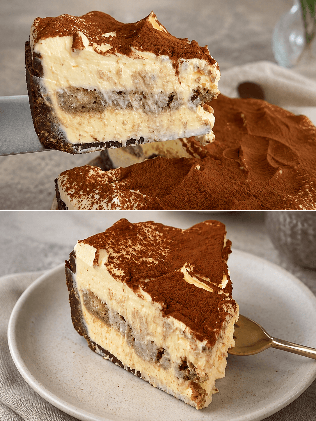 Cheesecake tiramisu