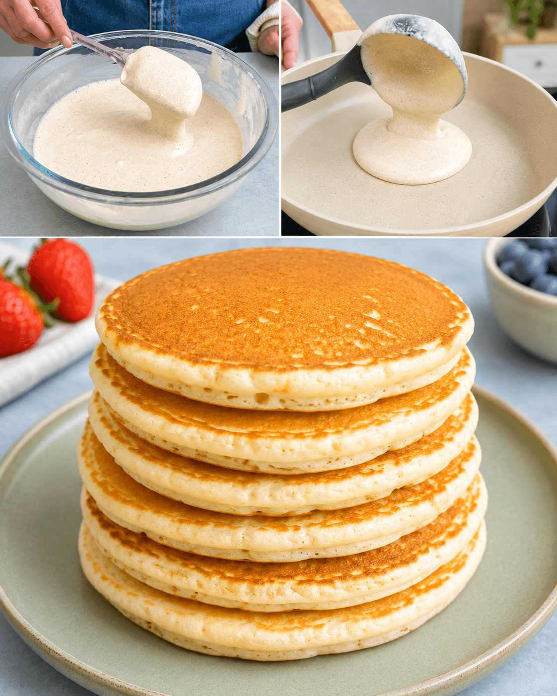 Pancake all'avena