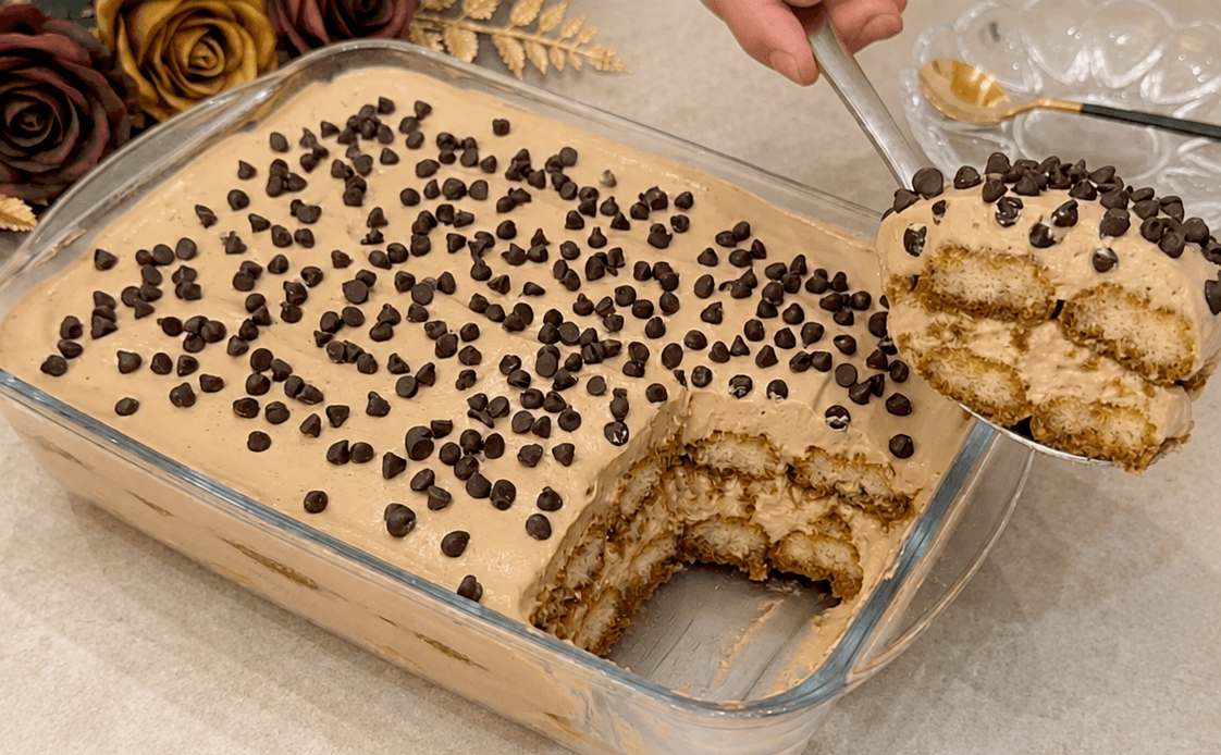 Torta fredda al caffè