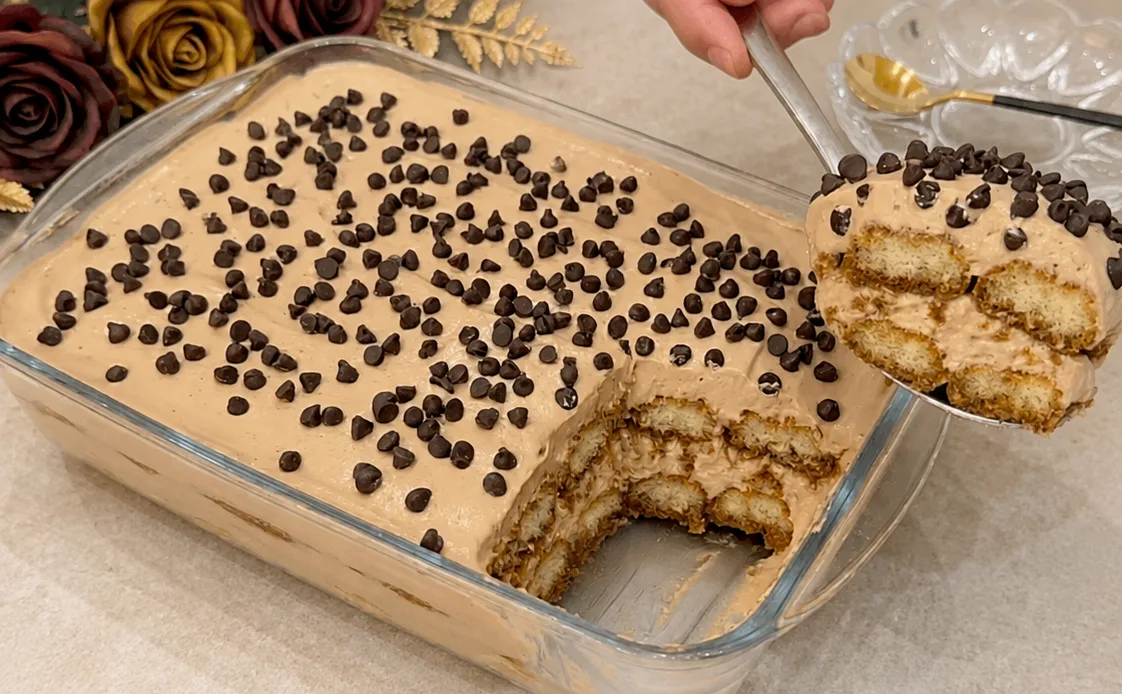 Torta fredda al caffè