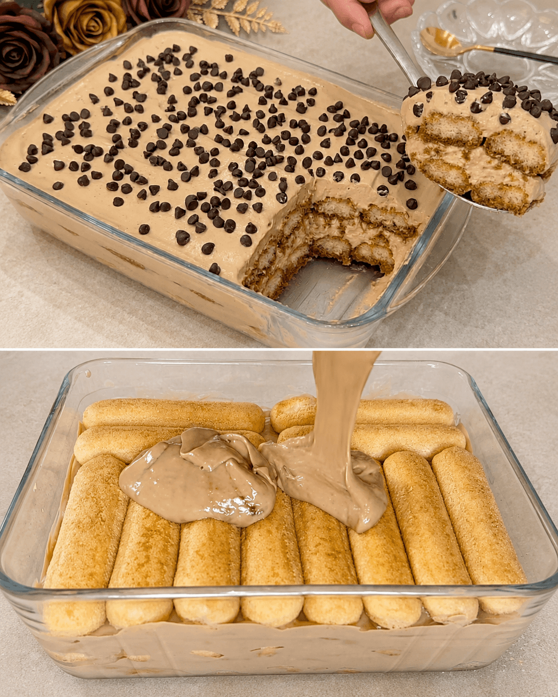 Torta fredda al caffè