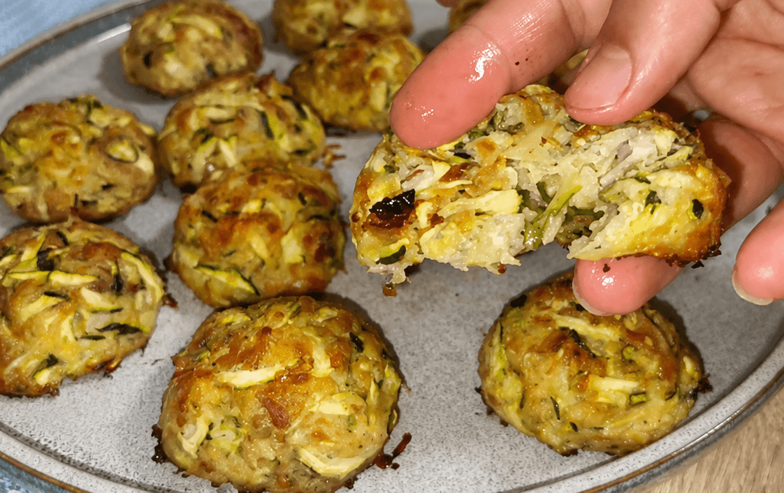 Polpette di zucchine e tonno