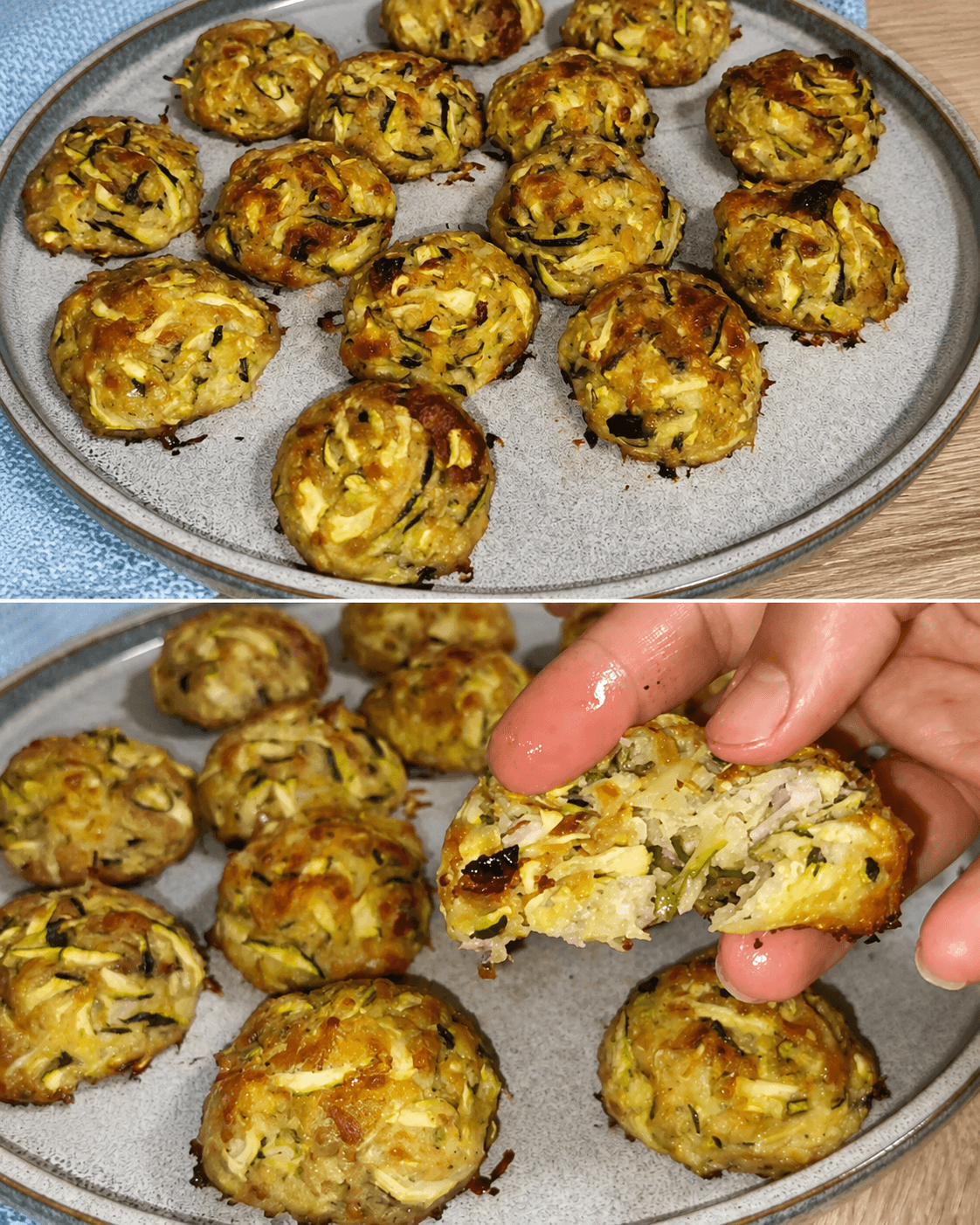 Polpette di zucchine e tonno