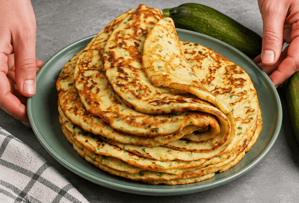 Piadine di zucchine
