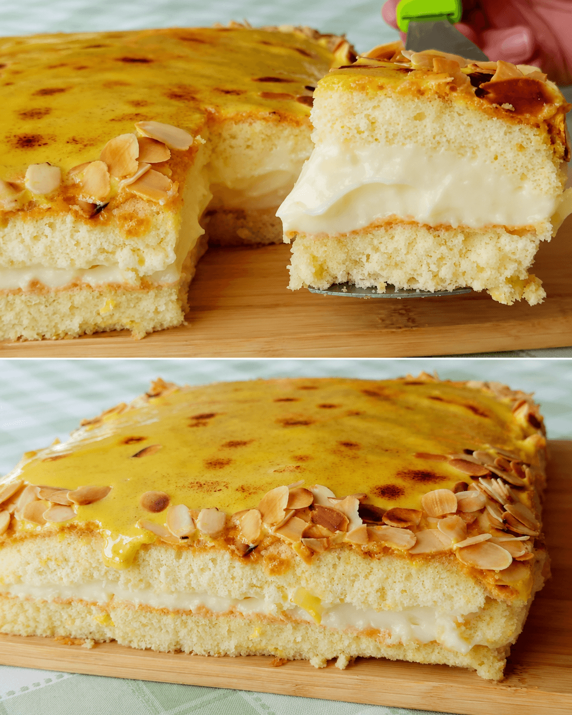 Torta alla crema