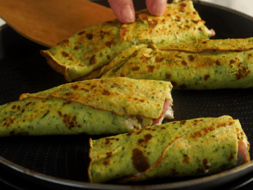 Crepes di zucchine