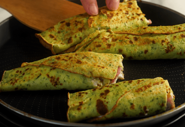 Crepes di zucchine