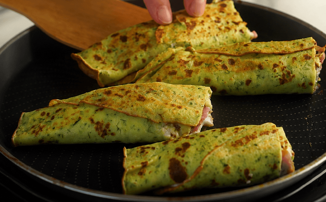 Crepes di zucchine