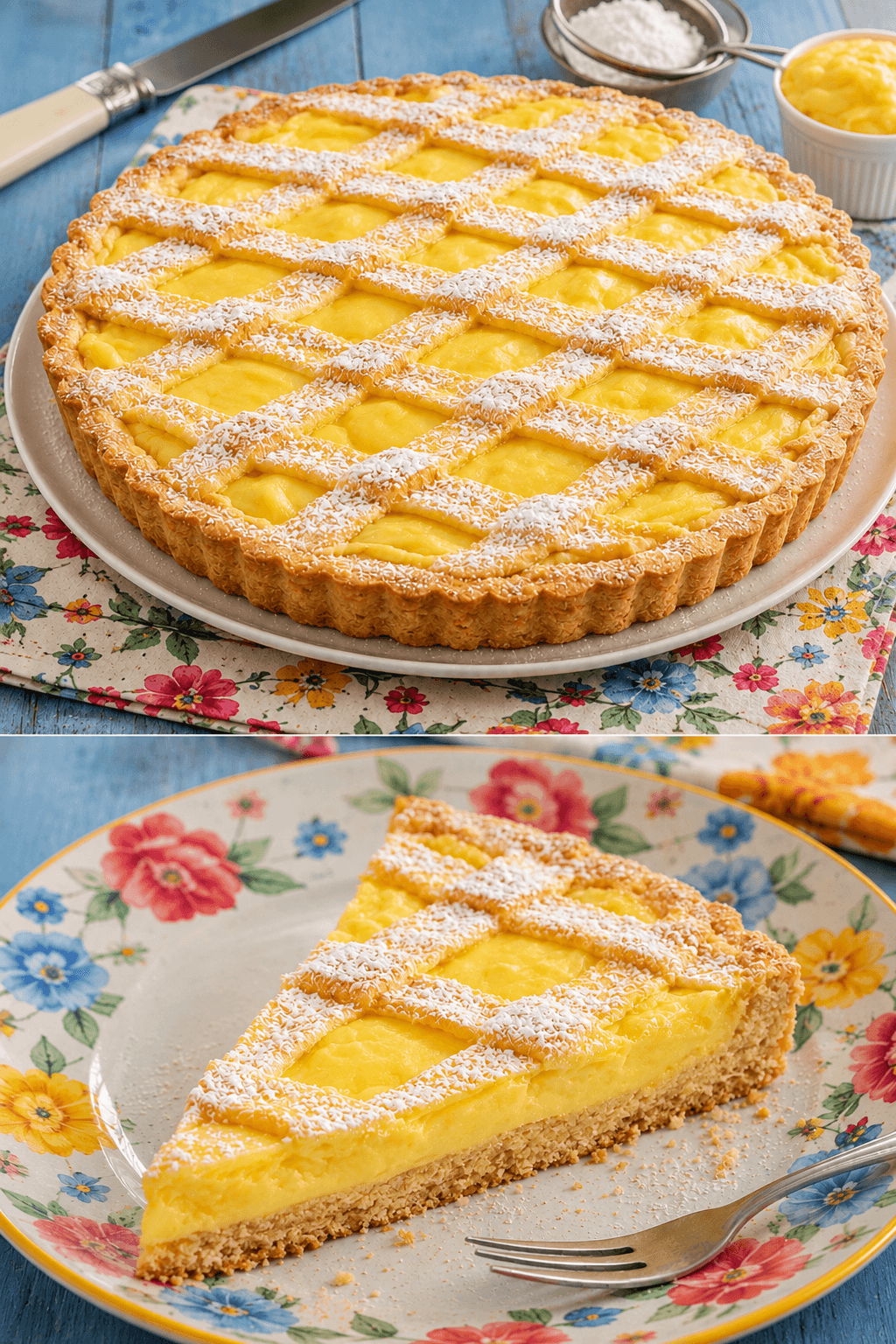 Crostata al limone