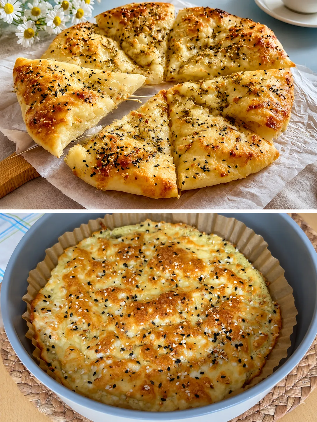 focaccia à l'épeautre