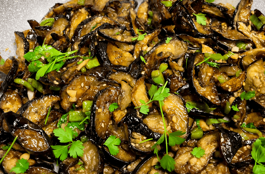 Melanzane glassate in padella