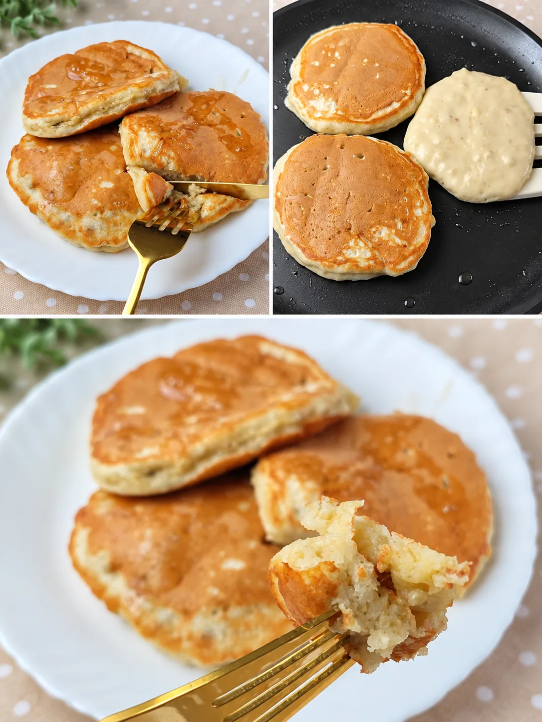 Pancake alle banane