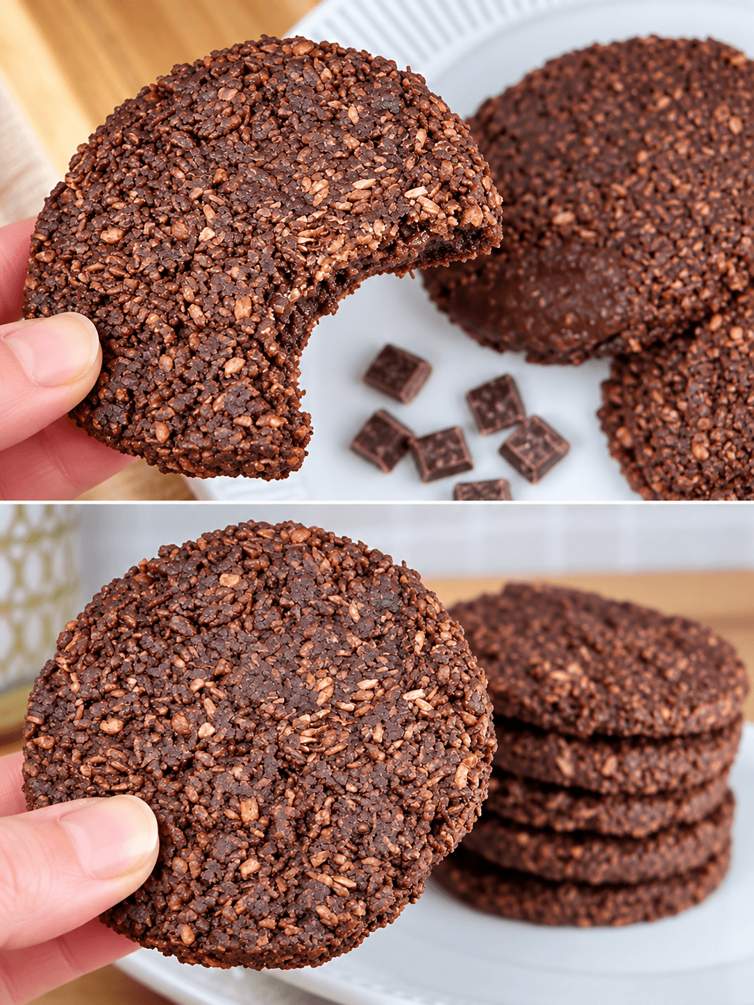 Biscotti cocco e cioccolato