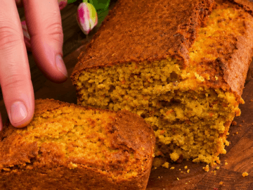 Torta d’avena, arancia e carote