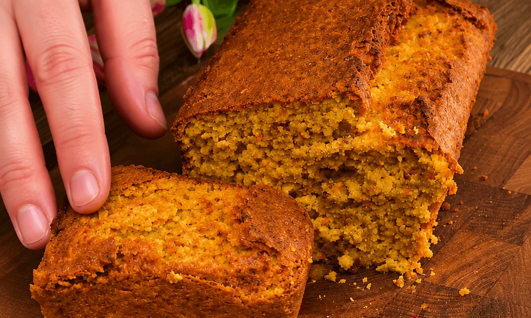 Torta d’avena, arancia e carote