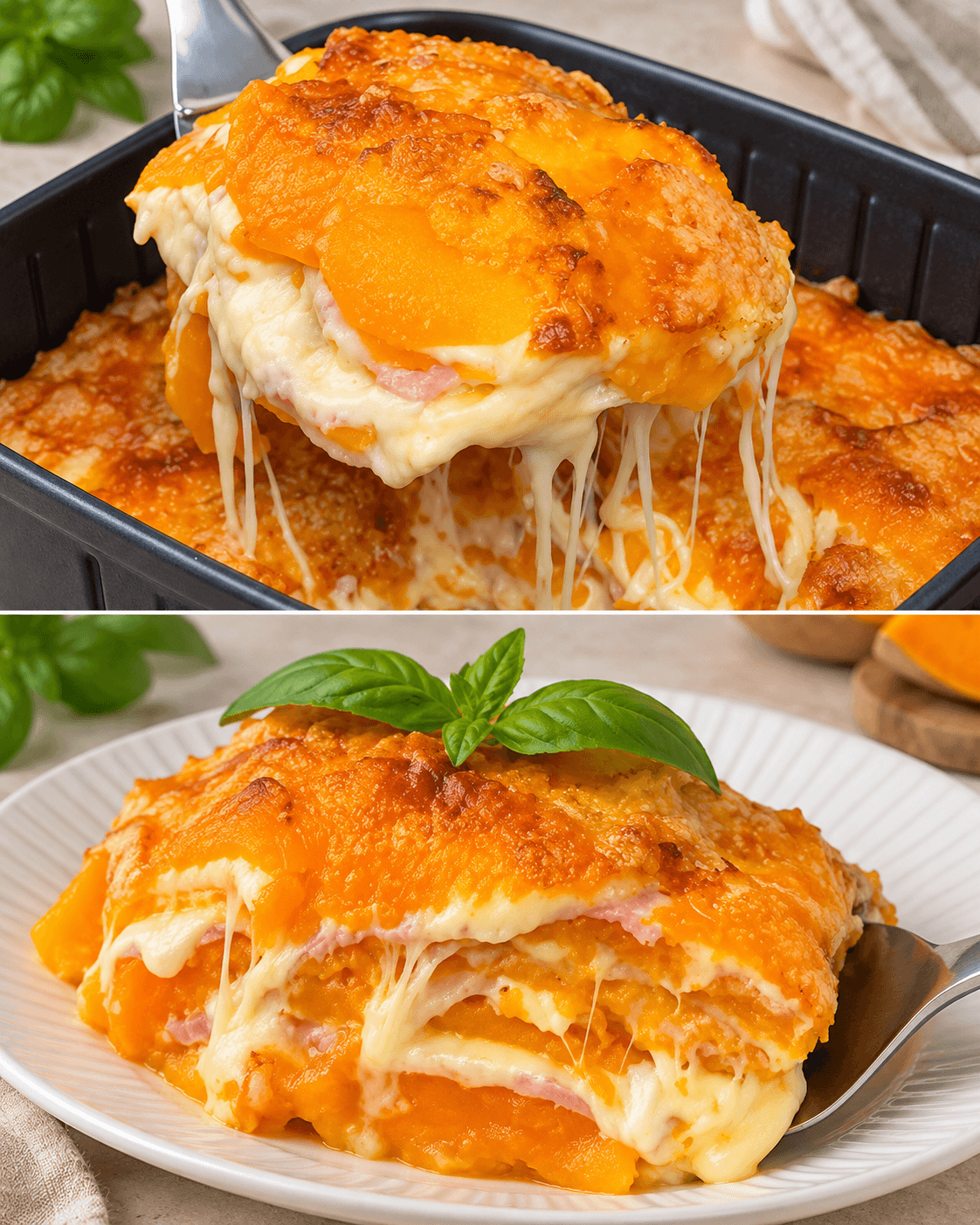 Lasagna di zucca low carb