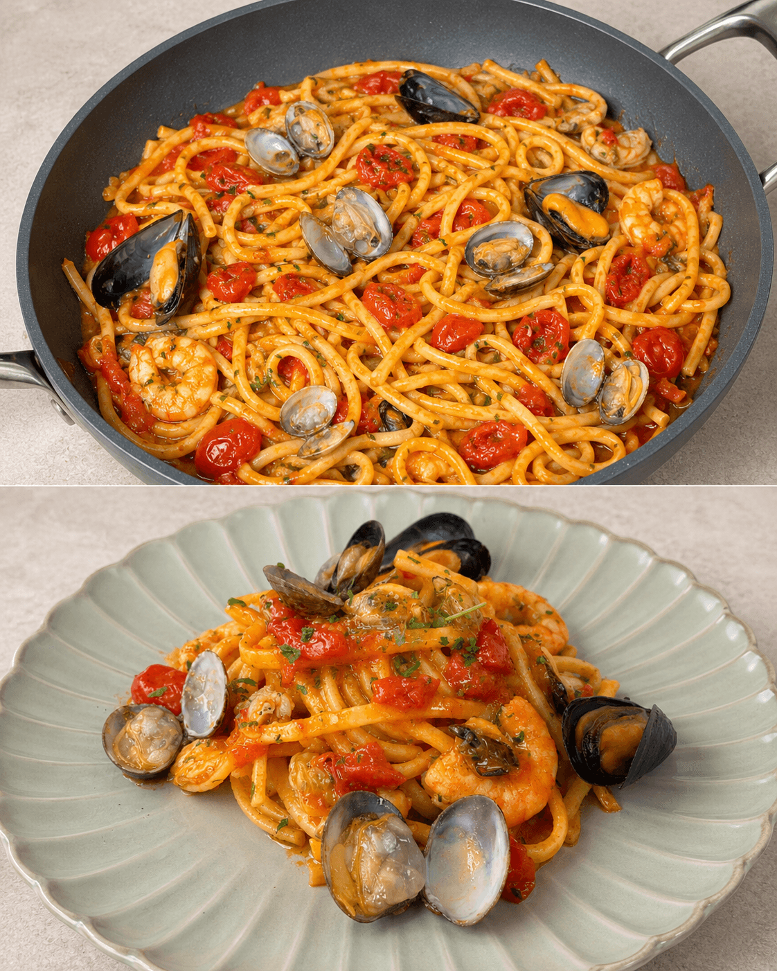 Scialatielli ai frutti di mare