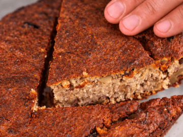 Torta d’avena, yogurt e mele