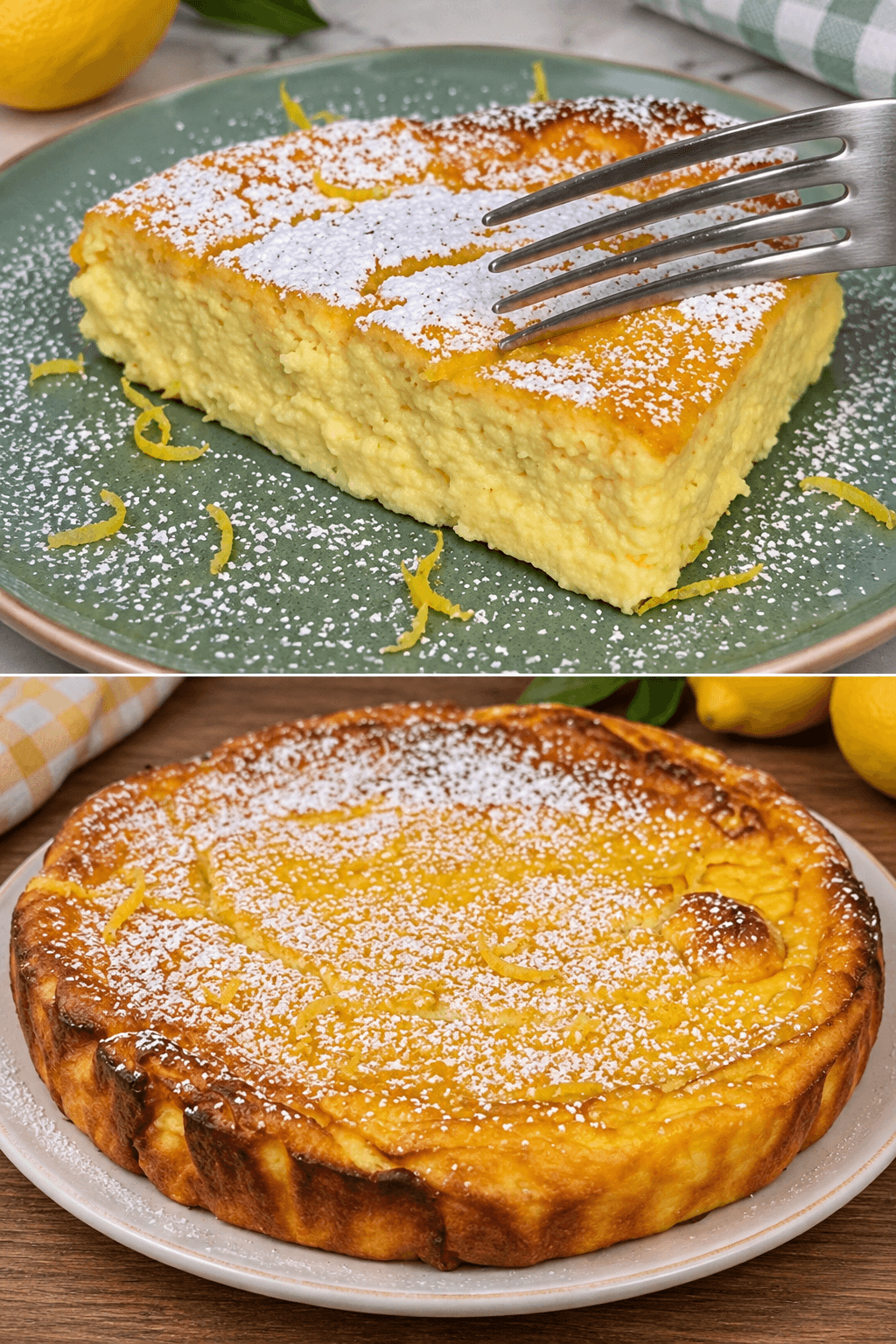 Torta di mele e ricotta