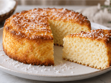 Torta cocco e yogurt