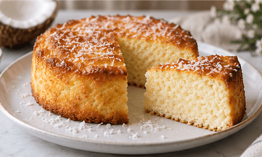 Torta cocco e yogurt