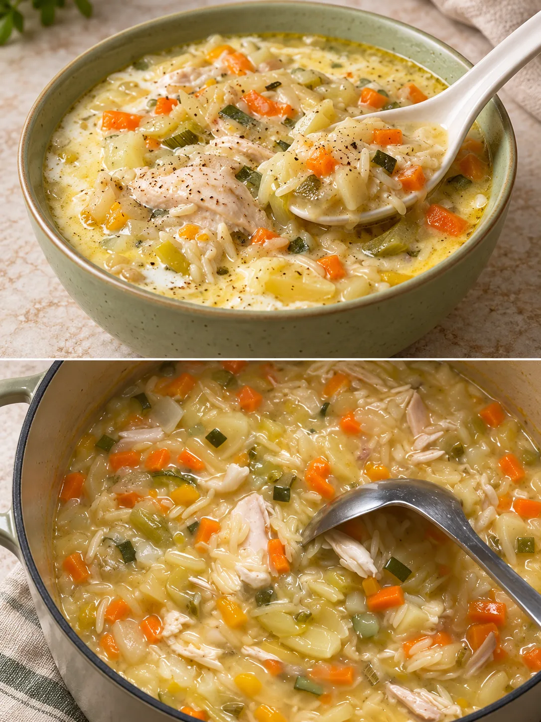 Soupe de poulet