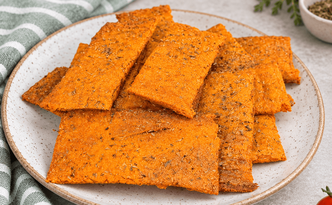 Crackers al pomodoro