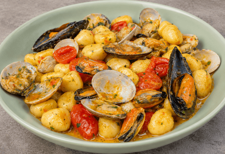 Gnocchetti ai frutti di mare