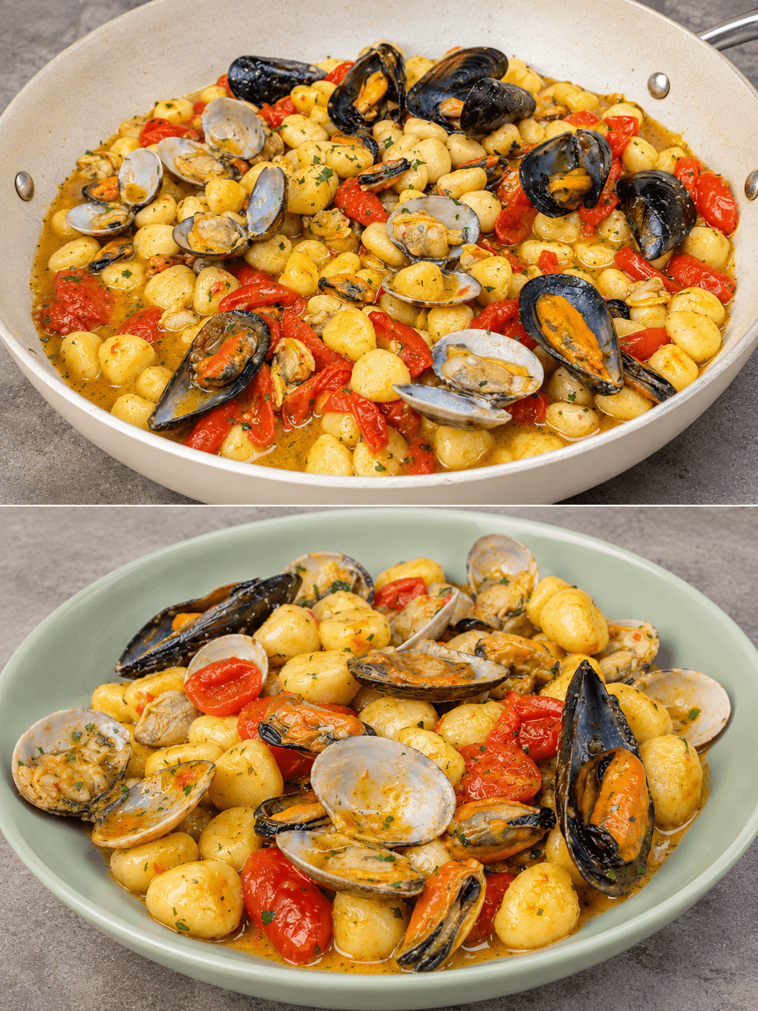 Gnocchetti ai frutti di mare