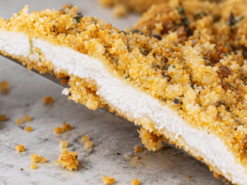 Pollo croccante al forno