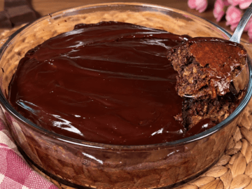Torta banane e cioccolato con avena