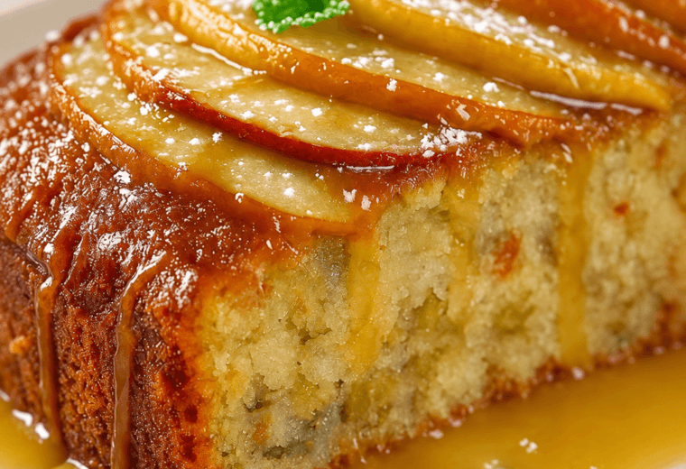 Torta di mele e arancia