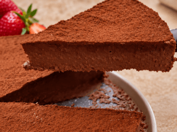 Torta di mele e cioccolato fondente