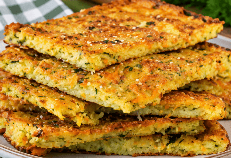 Schiacciata croccante di verdure