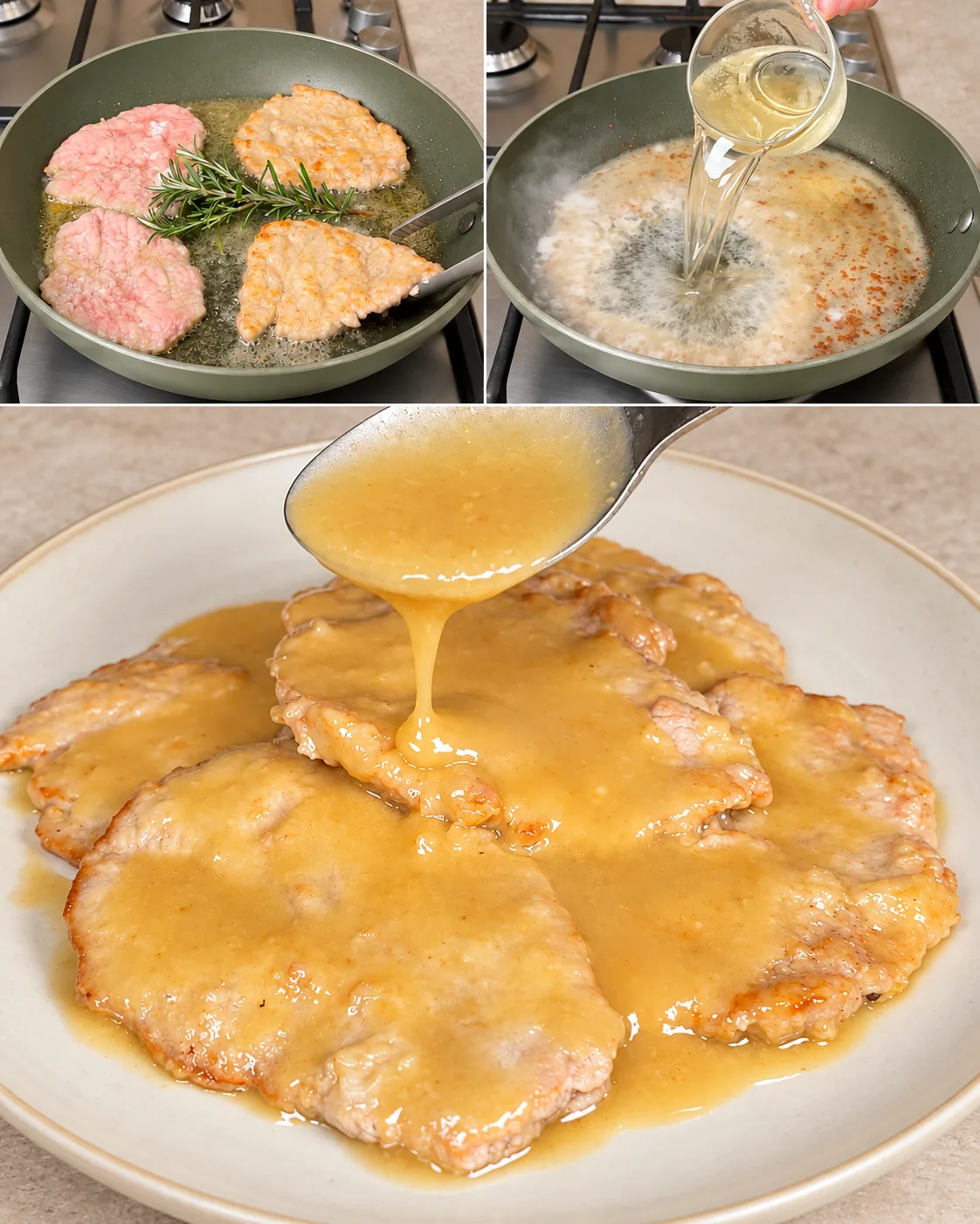Coquilles Saint-Jacques au vin blanc