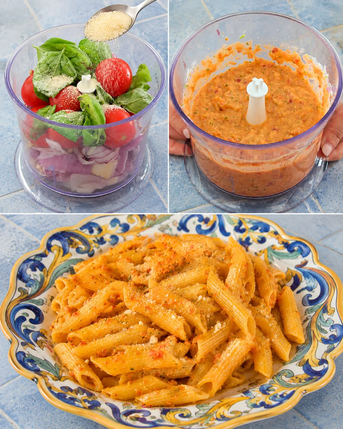 Pesto à l'oignon