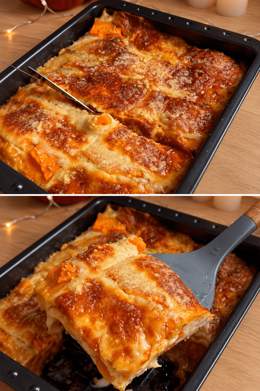 Zucca filante al forno