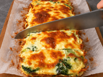 Sformato di broccoli, uova e mozzarella