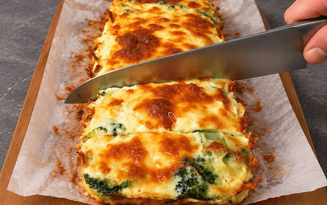 Sformato di broccoli, uova e mozzarella