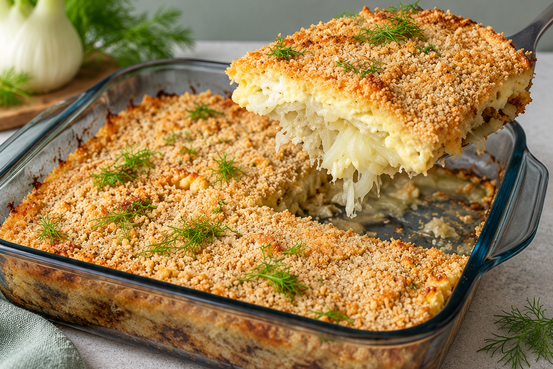 Finocchi gratinati