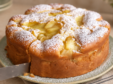 Torta di mele senza burro