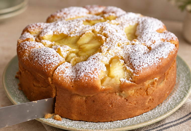 Torta di mele senza burro
